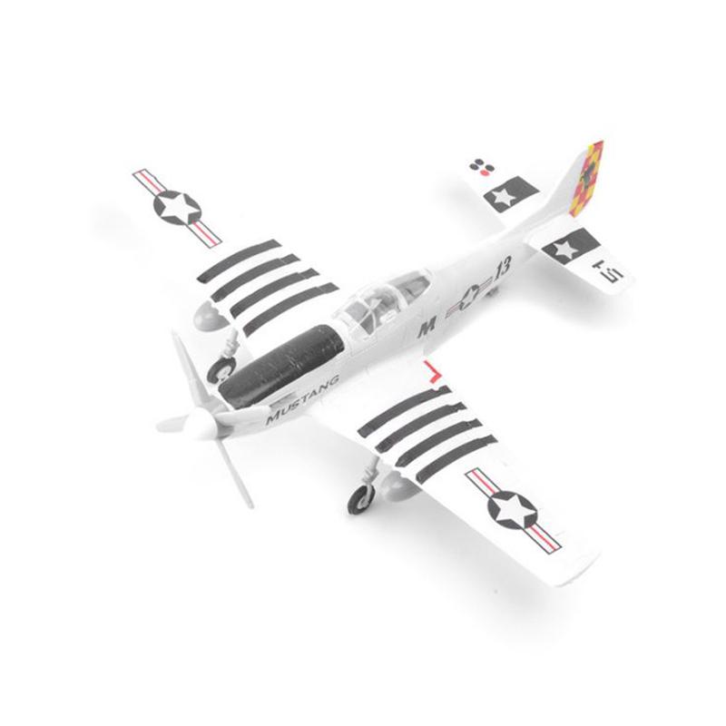 1/48 WWII Fighter Model AirForce P-40 Tomahawk Military Flying Tigers Warplane P51 MUSTANG F4U BF109 Fighter Model Puzzle Toys