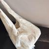 Gentle Wind Shoulder Bag Lace Lace Vest Bag Women'S Large Capacity Commuter Bag Handheld Shopping Cloth Bag