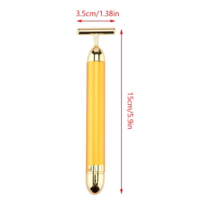 T Beauty Roller Energy Roller Electric Face-Lifting Facial Massage Beauty Tools Waterproof Face Care Meridian Massage Stick