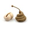 Funny Poop Shaped Tea Filter Reusable Silicone Tea Infuser Portable Tea Strainer-Homeclub