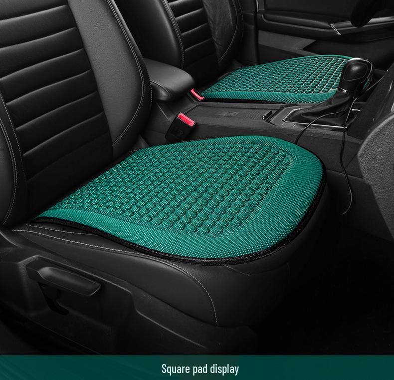 Breathable Ice Silk Car Seat Cushion - Universal Cool Pad for All Seasons