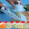 Multifunctional Stainless Steel Vegetable & Fruit Slicer with Grater