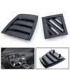 Front Left & Right Dash Air Vent Outlet Cover Trim For Dodge Charger 06-10 Black