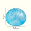1Pcs  Random Colorcolorful Dumpling Squishies Stress Balls Reusable Low Rebound Decompression Toys Dough Ball Unique Home Decora