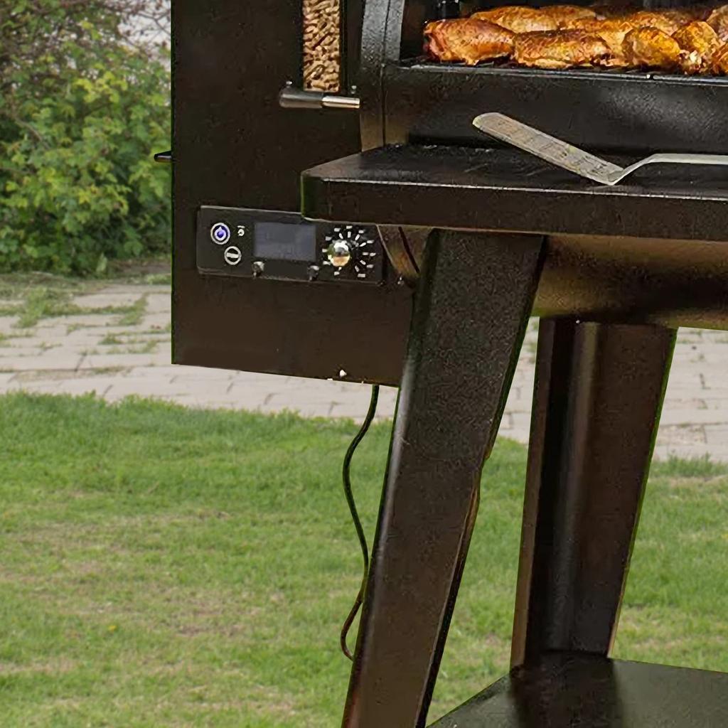 Universal Wood Pellet Smoker Grill Three-prong Power Cord SJTW Length 1850mm Wire Number 18AGW