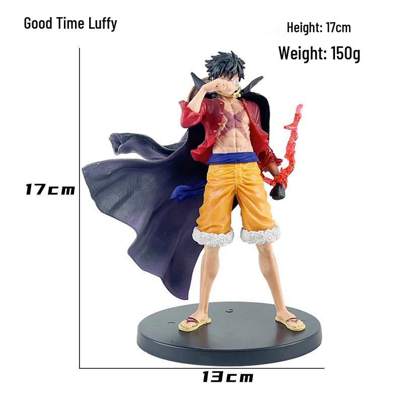 One Piece Onigashima Luffy, Zoro, Ace, & Sanji Anime Figurine Set