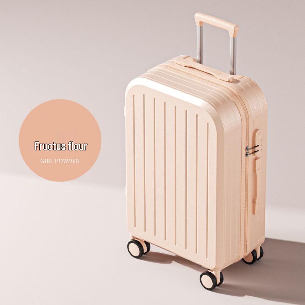 New Style Ins Durable Multifunctional Student Suitcase with Large Capacity and Password Lock Spinner Wheels