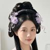 Ribbon Hanfu Hair Accessories Tassel Chinese Style Hair Clip Elegant Flower Hairpin  Women
