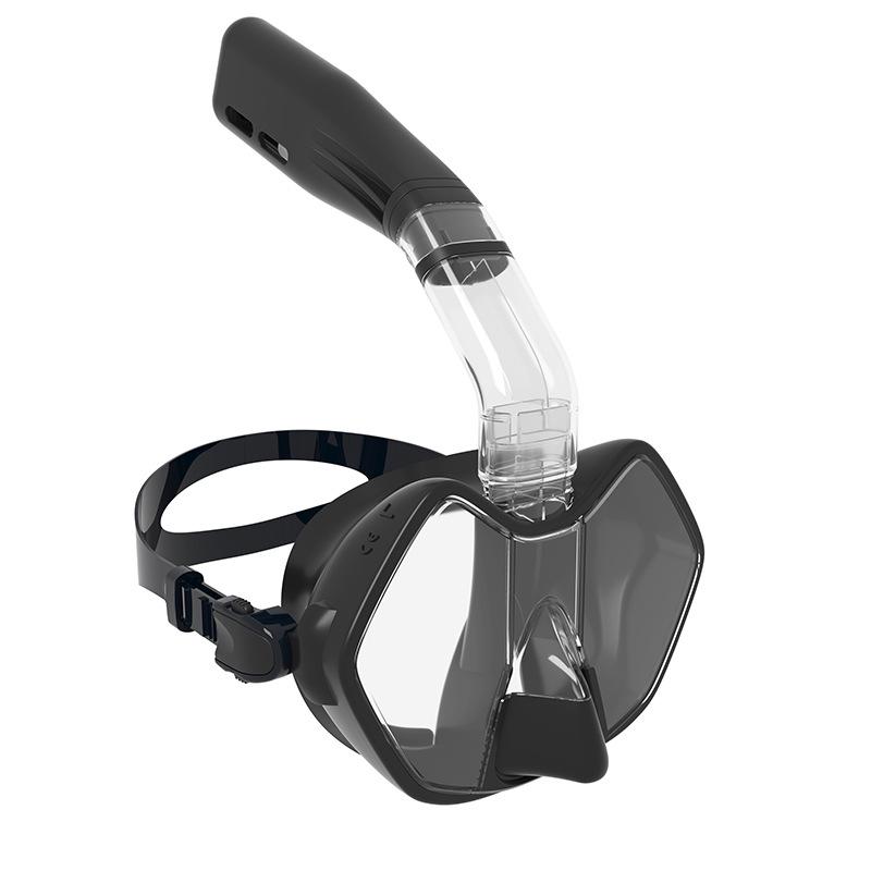 Waterproof Anti-Fog Full Dry Diving and Snorkeling Mask for Adults and Children