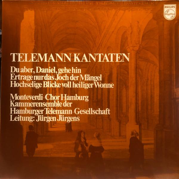 

LP Record GEORG PHILIPP TELEMANN MONTEVERDI Kantaten 6500078 Philips Netherland Classical Used