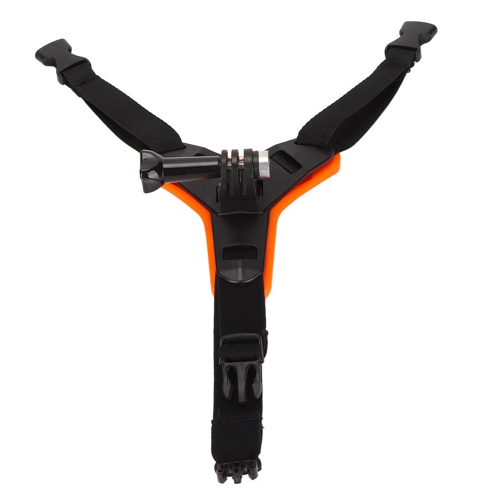 Helmet Chin Strap Mount Shock Absorbing Lightweight Adjustable Motorcycle Chin Camera Bracket for Hero 6 7 8