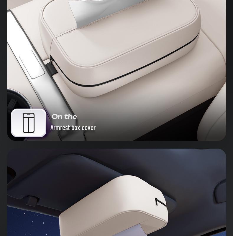 Nissan N6 Car Seat Tissue Box - 26 Model Compatible Interior Hanging Accessory