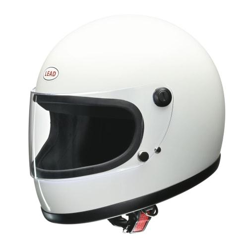

LEAD Motorcycle Helmet Full Face RX-300R White XL Size (Less than 61-62cm)