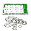 500Pcs American Flat Gasket Set O-type Gasket Flat Gasket British Flat Gasket Combination Box