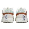 Anta Abrasion Resistant Low top Skateboard Shoes Women's Beige Blue 122218050S-1
