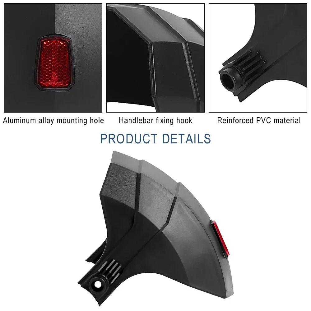 Durable Kickscooter Mudguard with Taillight Protection Cover for KUGOO Kukirin G3 G4 Outdoor