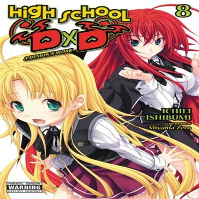High School DxD Vol. 8 Light Novel by MiyamaZero MiyamaZero Paperback Book 9781975312398