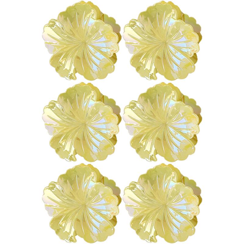 New Colorful Flower Hair Clip Women's European and American Fashion Shark Clip Hair Accessories