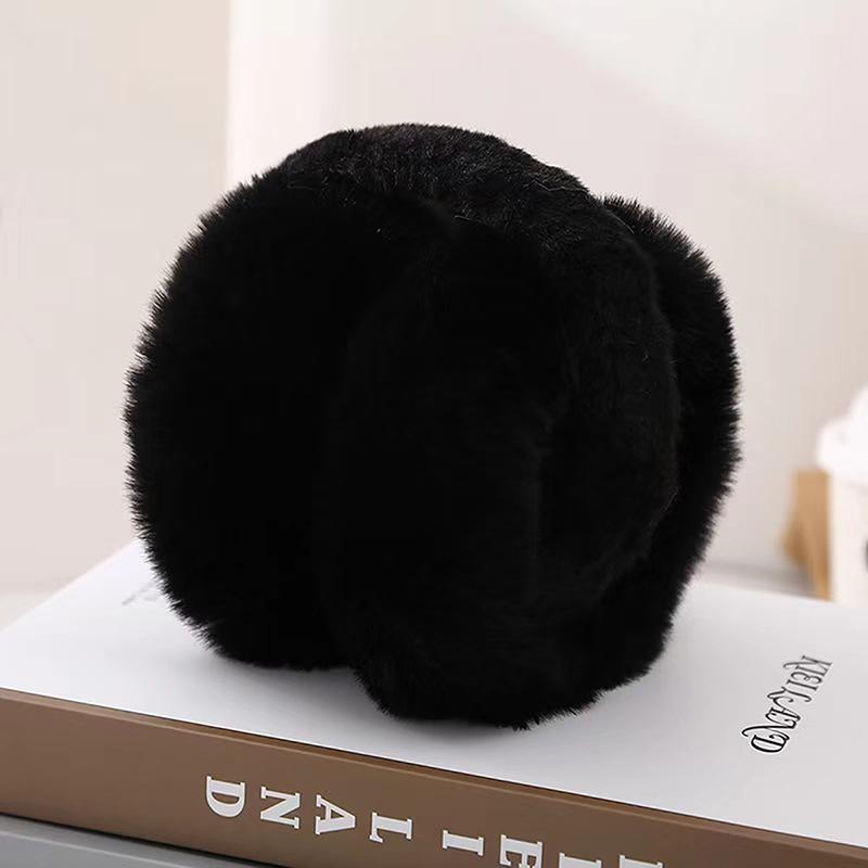 Solid Soft Plush Ear Keep Warmer Winter Earmuffs For Women Men Outdoor Earflap Protection Ear-Muffs Ear Cover