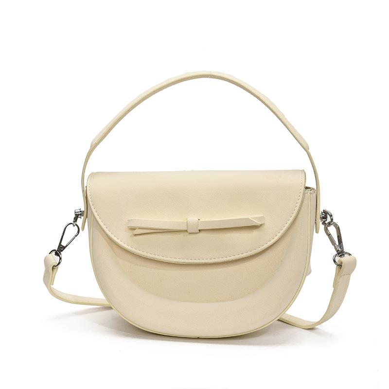 

Премиальная сумка женская сумка новая летняя универсальная сумка-мессенджер модный бант простая сумка-мессенджер сумка-седло белый