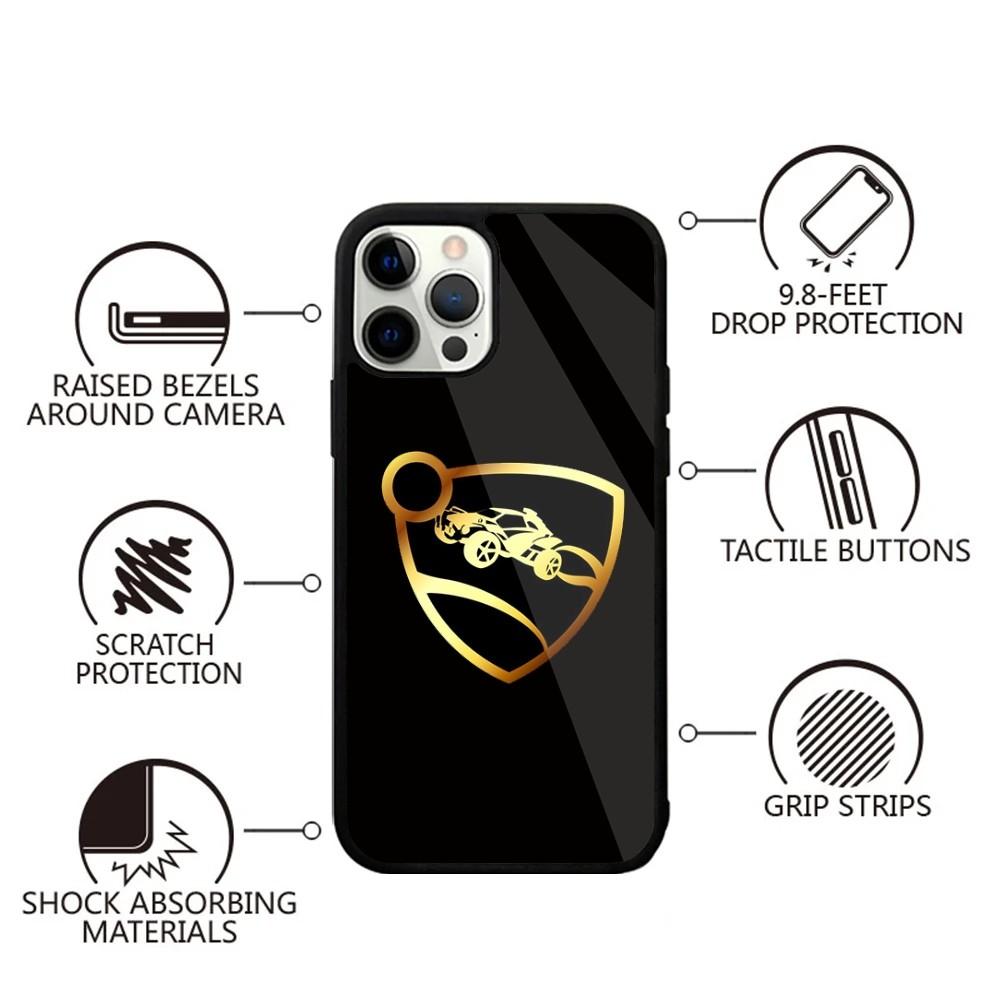 

Game R-Rocket League Phone Case For iPhone 16,15,14,13,12,11,Plus,Pro,Max,Mini Magsafe Magnetic Wireless Charging iPhone14promax
