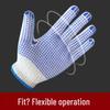 Cotton Dotted Anti-Slip Work Gloves