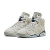 Air Jordan 6 Retro GS Georgetown Kinder-Sneakers Grau Magnet College-Navy 384665-012