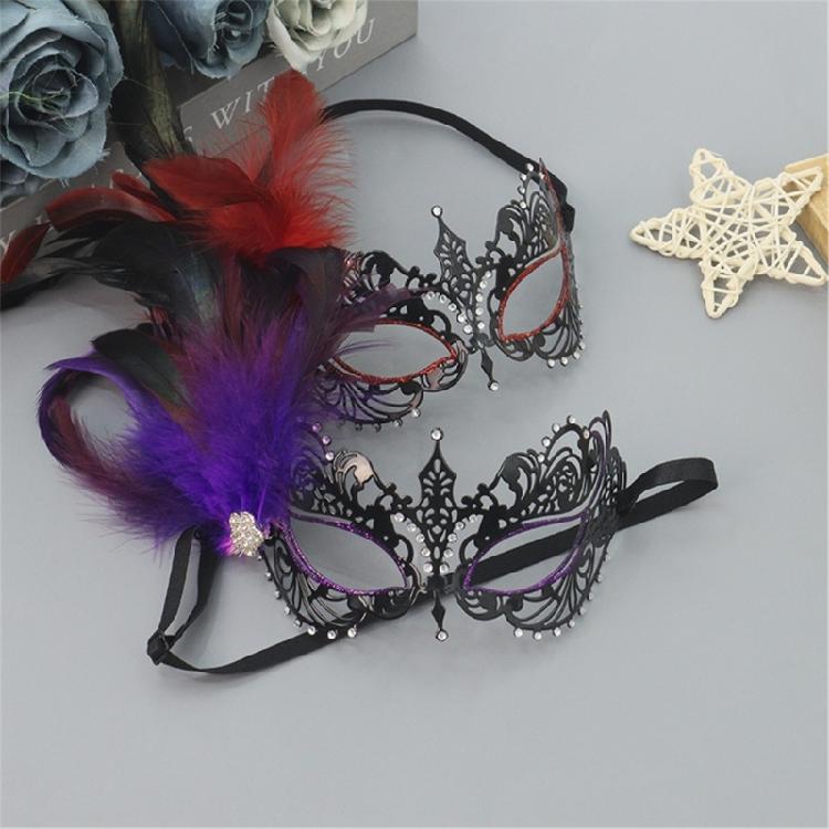 Strass Venezianische Maske Abendball Abschlussball Maske Damen Spitze Maske Party Maske Maskenball für Halloween Karnevalsparty
