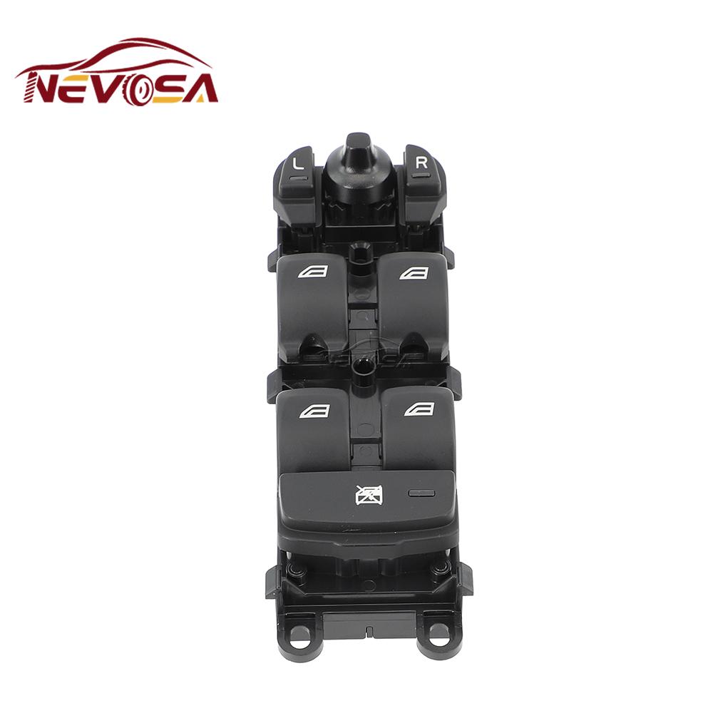 LHD Left Front 31334345 For Volvo S80 S60L C70 V70 XC90 V60 V90 C30 2014-2016 Power Window Switch 31453232 31376495 Car