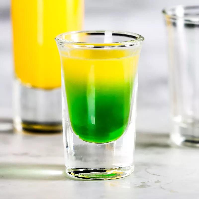 2pcs Sets Shot Glass 30ml Rocks Glasses Tumblers Glassware for Cocktail Scotch Water Dispenser Drinkware Wine Glasses Set of 2