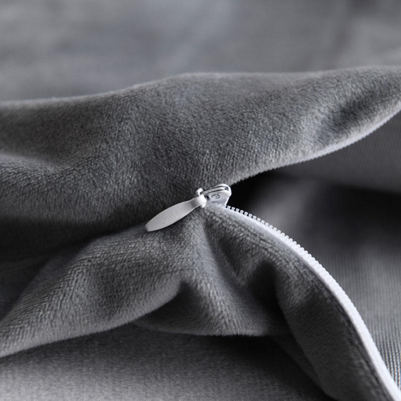 Cotton Latex Pillow Cover Memory Foam Pillowcase Cushion Cover  30x50/40x60cm Velvet Latex Pillow Case Cover for Bedroom