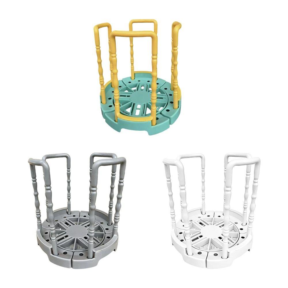Drain Cabinet Dishes Storage Rack Removable Water Cup Durable Bowl Holder  Kitchen Organizer