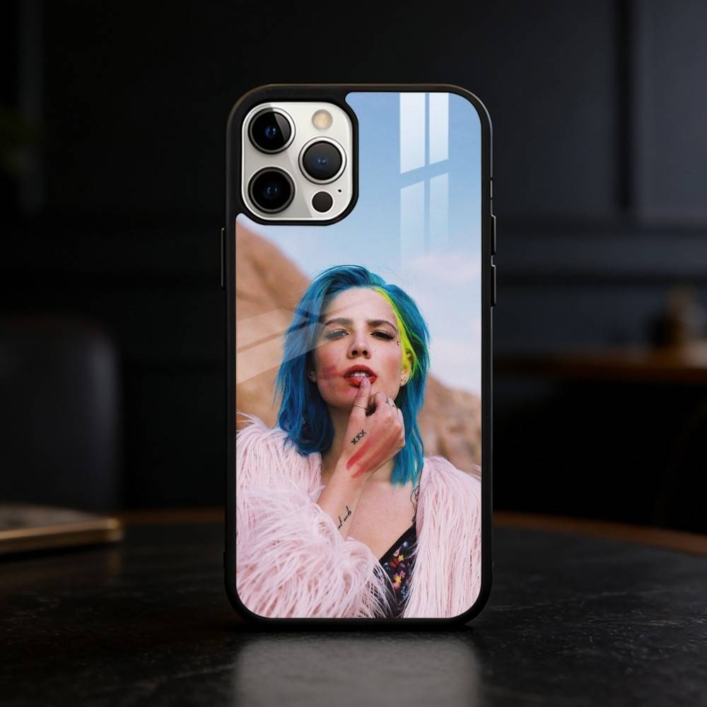 

Singer H-Halsey Phone Case For iPhone 17 16 15 14 13 12 Pro Max Plus for Mirror Wireless Magnetic Cover iPhone12