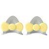Electric Vehicle & Motorcycle Helmet Decoration Stickers - Cute Cat & Bear Ears, Bow Design