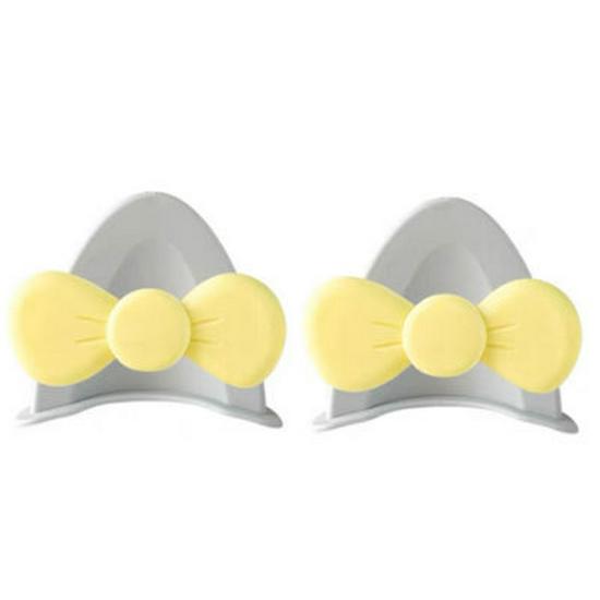 Electric Vehicle & Motorcycle Helmet Decoration Stickers - Cute Cat & Bear Ears, Bow Design