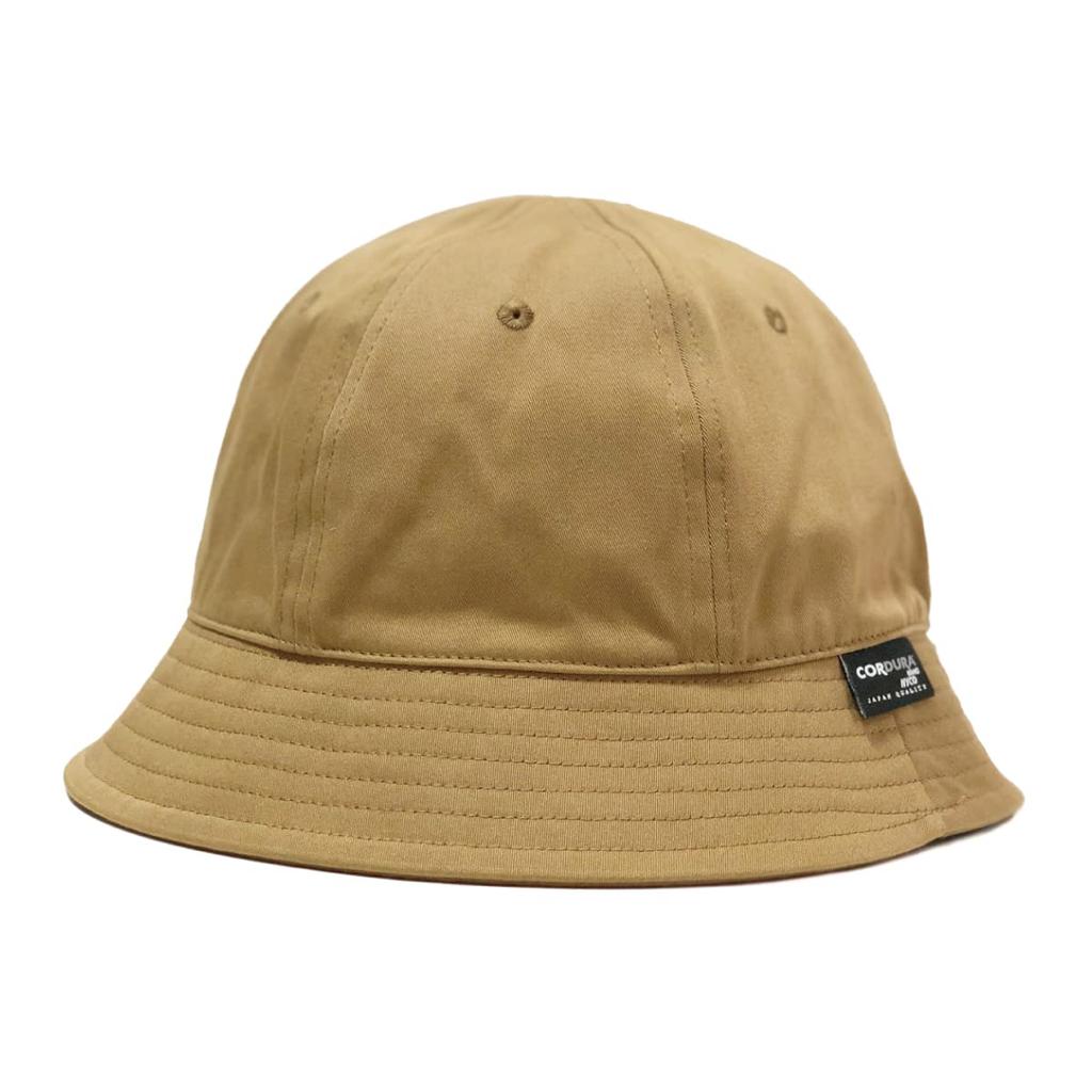 Basis Enchi Cordura NYCO Crew Hat Hergestellt in Japan Rückseite Satin Mods Mantel Hut Unisex Einheitsgröße Beige