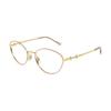 [Available Prescriptions] Logo Logo, Irregular Shape, Optical Frame, Women’s Style, Gold Gold 54 Dust Bag + Glasses Case (random Color)