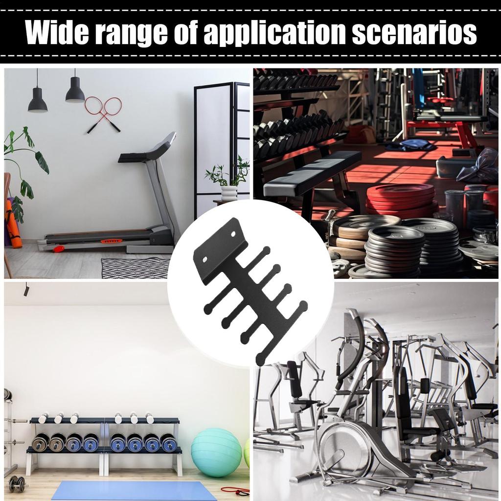 Fitnessstudio Wandorganizer Metall Schwerlast Multifunktionshaken Fitnessgeräte Metallwandhaken Für Fitness-Trainingsroutine Zuhause