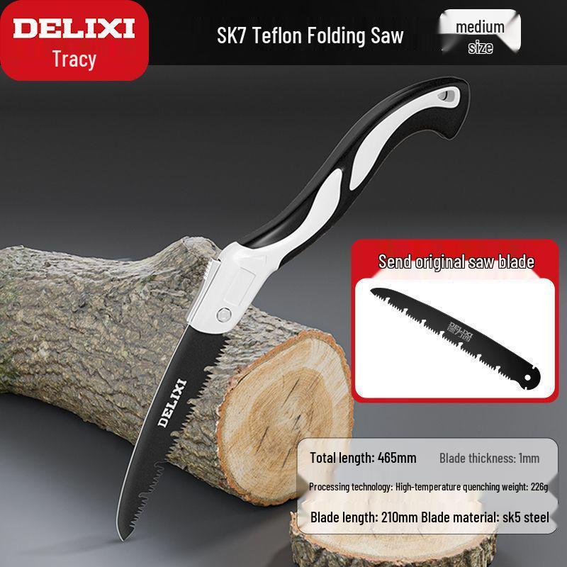 Compact Handheld Folding Woodworking Saw for Trees and Woodcraft