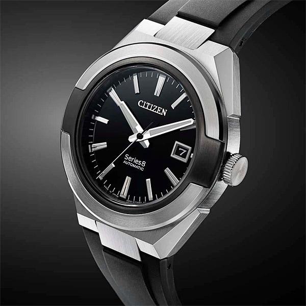 Citizen Men's NA1004-10E ( Watch Series 8 Mechanical 870 Mechanical) Round Watch Silver Analog