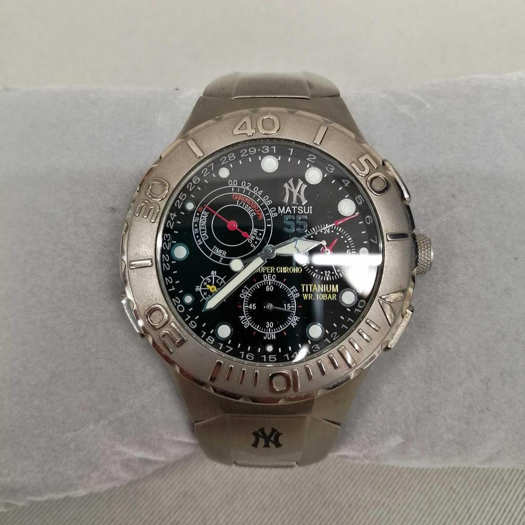 Used CITIZEN Hideki Matsui model quartz digital watch