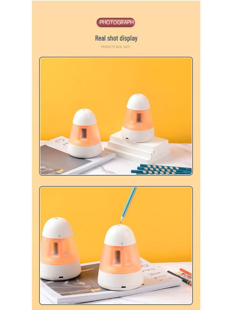 Fully Automatic Cartoon Electric Rotary Pencil Sharpener