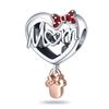 New Silver Plated Charm Lucky Fashion Charm Beaded Women Jewelry