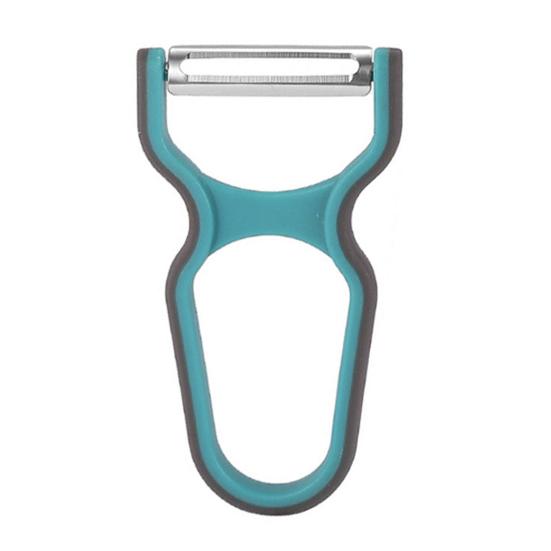 

Vegetable Peeler Anti-Slip Rubber Handle Stainless Steel Blade Smooth Peeling Ergonomic U-Shaped Design