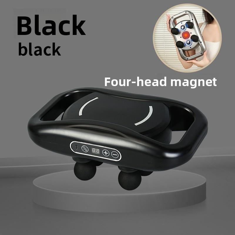 Neue Faszienpistole Vier Köpfe Sechs Köpfe Muskelentspannungsmassagegerät Sonderklasse Muskelpistole Bodybuilding Multifunktionale Nackenpistole