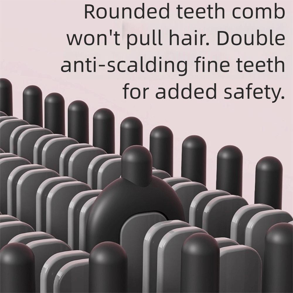 Type-C Rechargeable Straight Hair Comb 140-200C° Wireless Hair Straightener  Home Salon