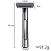 Classic Double-Layer Metal Razor Stand for Manual Shaving Razors