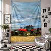 Wall TapestryCase IH Art Hanging Cloth Decorative Background Cover for Room Decoration