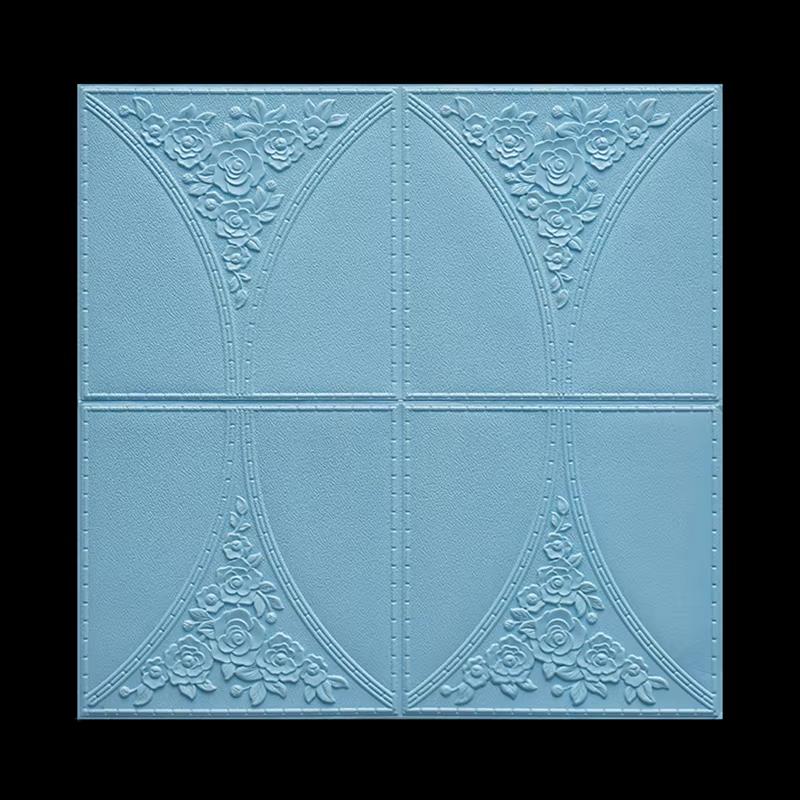 Decorative Waterproof Mildew Proof Moisture-proof Self-adhesive Wallpaper 70cm * 70cm Bedroom and Living Room Wall Stickers