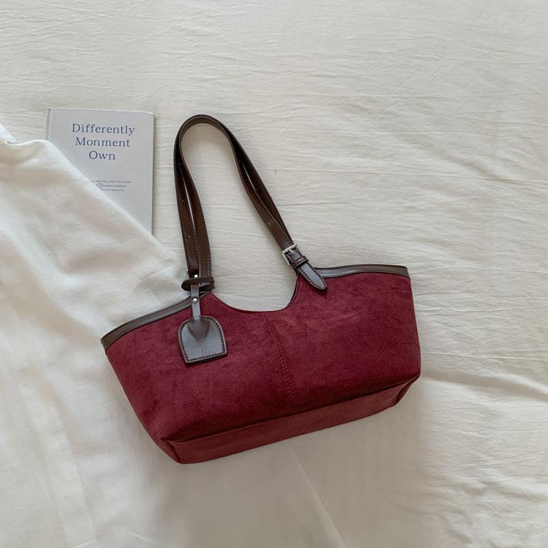 Autumn New Wind Tote Bag Women's Large-capacity Niche High-value Shoulder Bag Retro